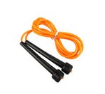 Orange/black skipping rope